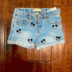 Mickey Mouse Jean shorts